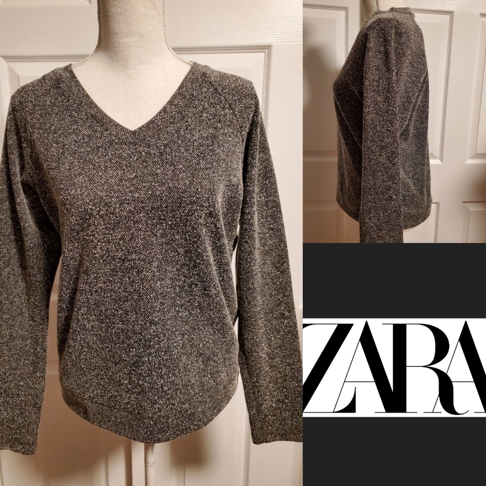 EUC Zara sweater tee